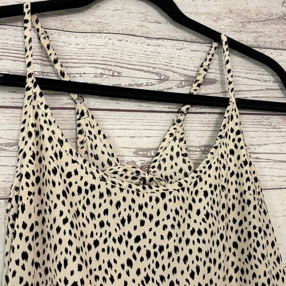 Wishlist Strappy Cheetah Print Dress with Pockets S/M - Picture 4 of 7